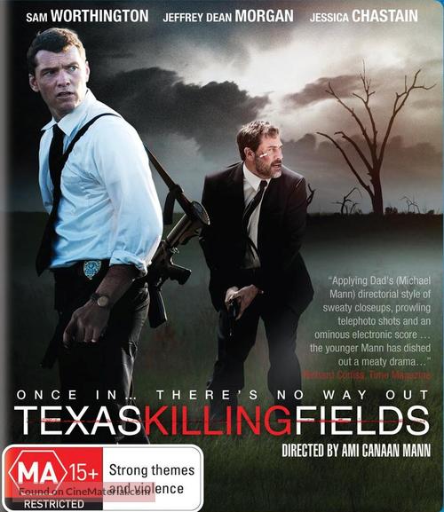 Texas Killing Fields - Australian Blu-Ray movie cover