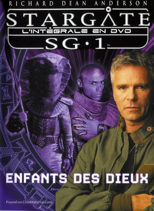 &quot;Stargate SG-1&quot; - French DVD movie cover