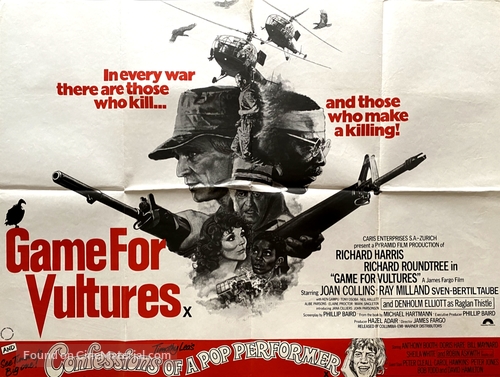 Game for Vultures - British Movie Poster