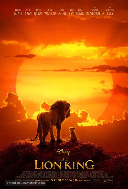 The Lion King - British Movie Poster