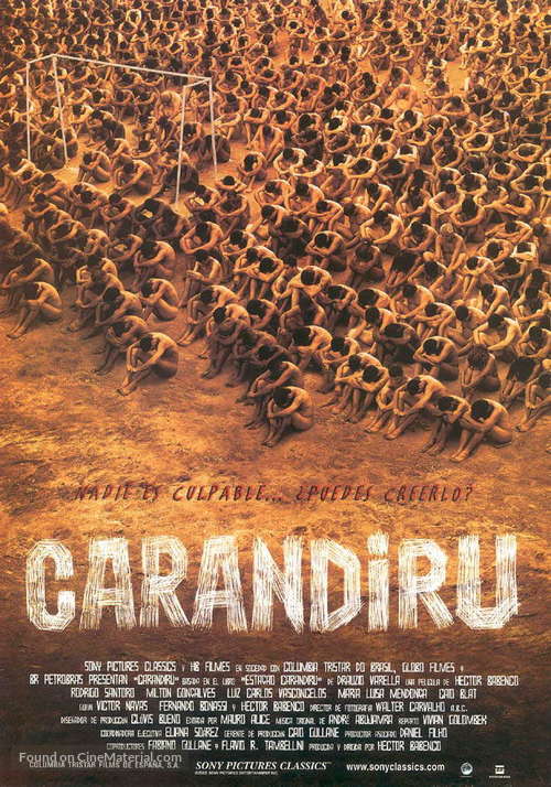 Carandiru - Spanish Movie Poster