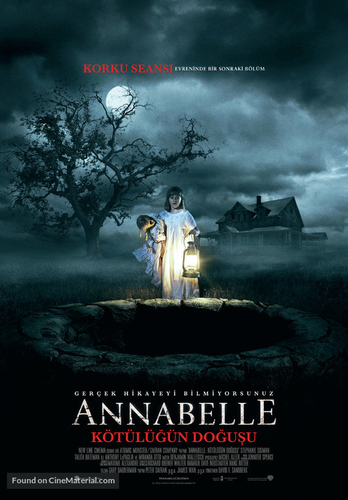 Annabelle: Creation - Turkish Movie Poster