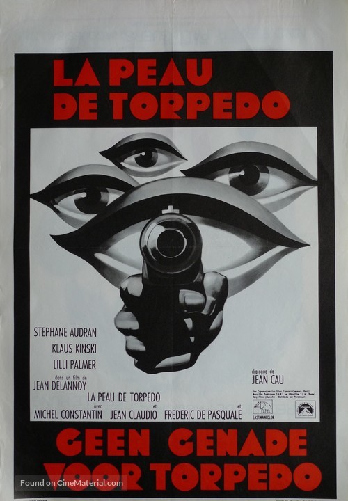 La peau de torpedo - Belgian Movie Poster