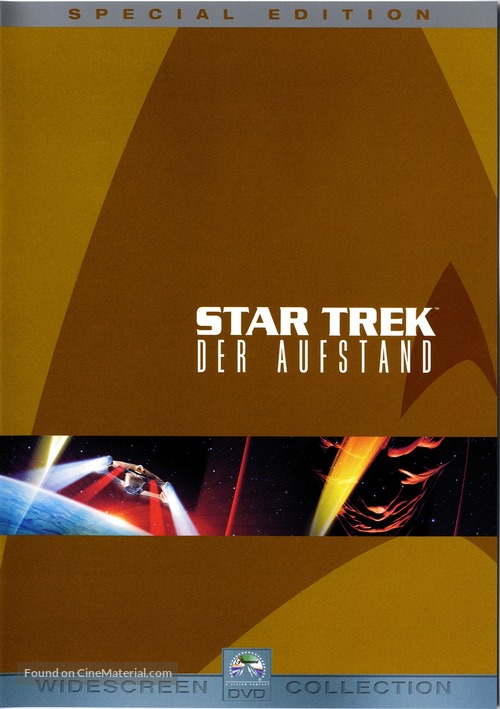 Star Trek: Insurrection - German Movie Cover