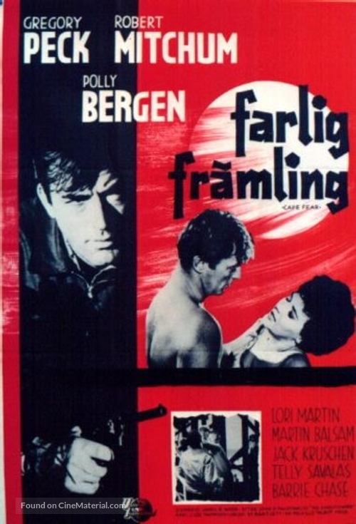 Cape Fear - Swedish Movie Poster