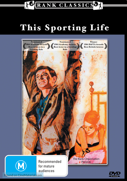 This Sporting Life - Australian DVD movie cover