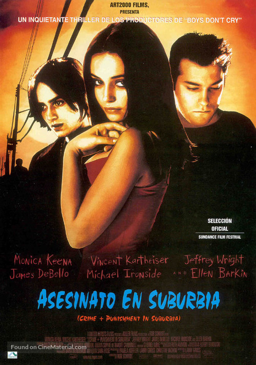 Crime and Punishment in Suburbia - Spanish Movie Poster