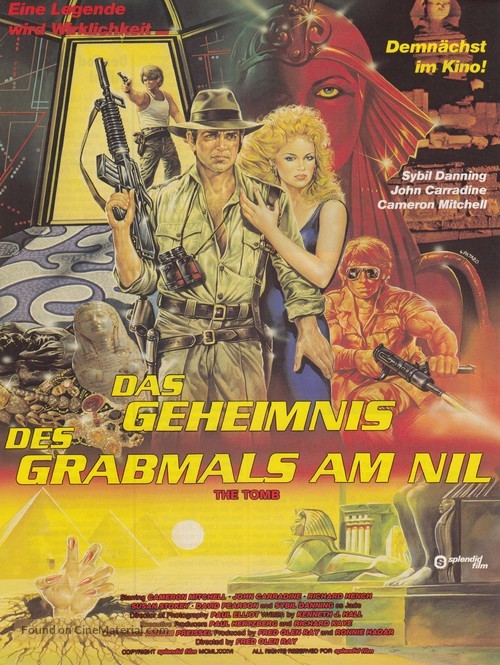 The Tomb - German Movie Poster
