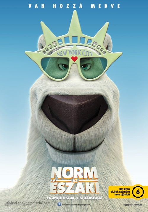 Norm of the North - Hungarian Movie Poster