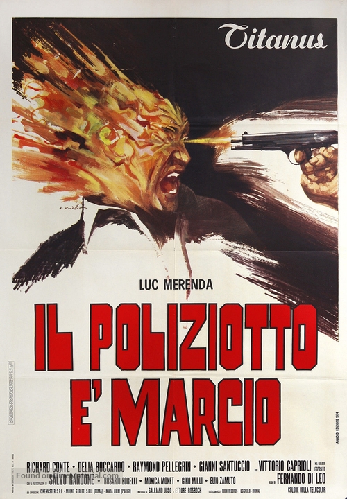 Il poliziotto &egrave; marcio - Italian Movie Poster