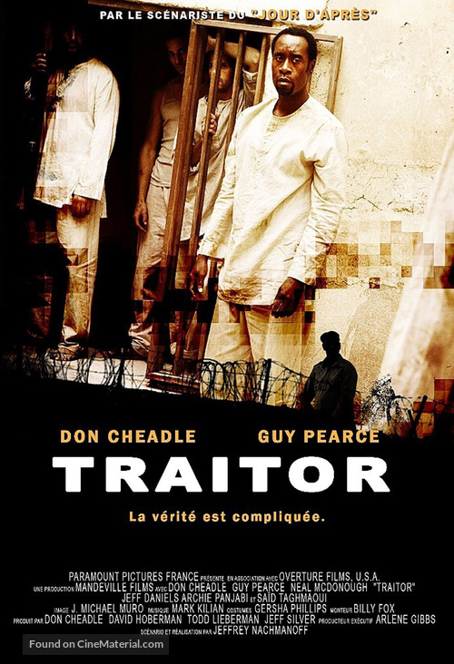 Traitor - French Movie Poster