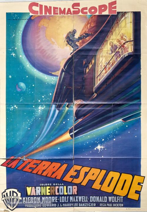 Satellite in the Sky - Italian Movie Poster