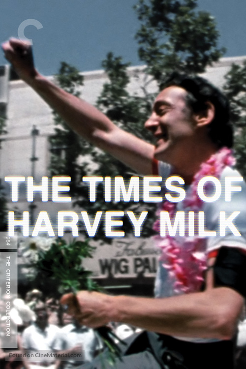 The Times of Harvey Milk - DVD movie cover