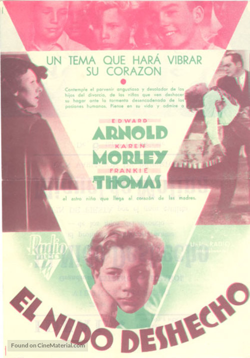 Wednesday&#039;s Child - Spanish Movie Poster