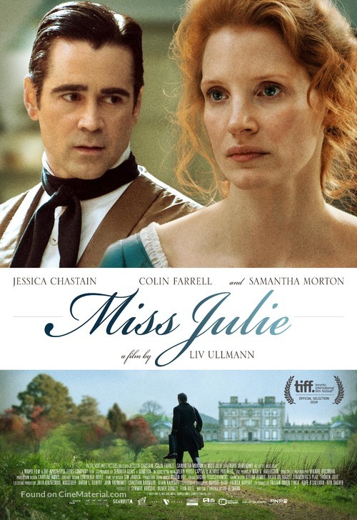 Miss Julie - Canadian Movie Poster