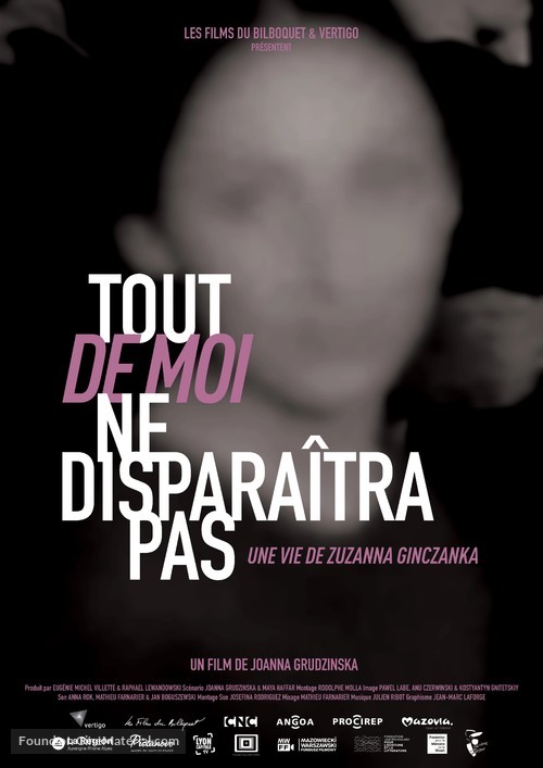 Tout de moi ne dispara&icirc;tra pas - une vie de Zuzanna Ginczanka - French Movie Poster