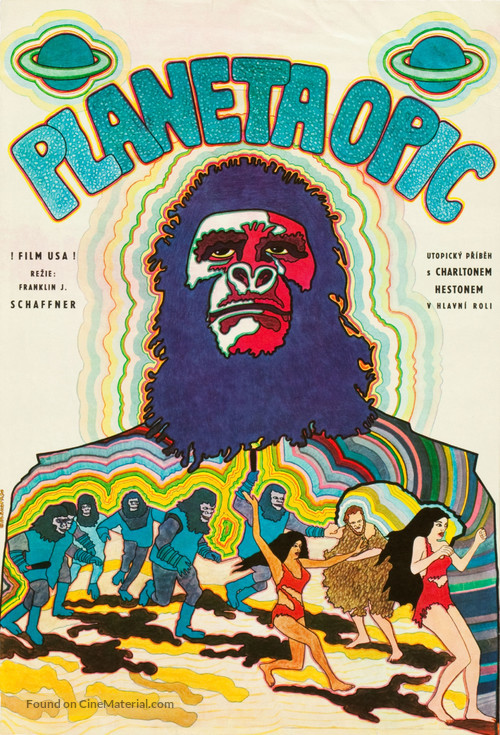 Planet of the Apes - Czech Movie Poster