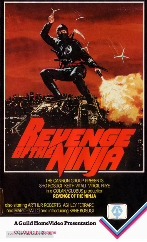 Revenge Of The Ninja - Movie Cover