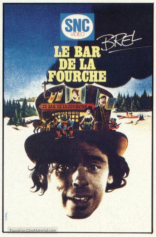 Le bar de la fourche - French VHS movie cover