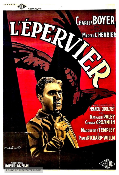 &Eacute;pervier, L&#039; - French Movie Poster