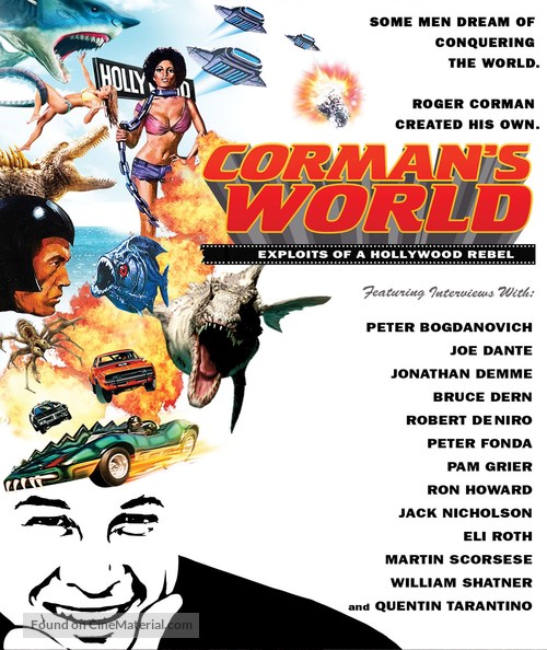 Corman&#039;s World: Exploits of a Hollywood Rebel - Blu-Ray movie cover