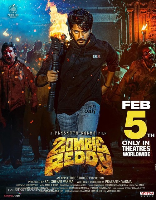 Zombie Reddy - Indian Movie Poster