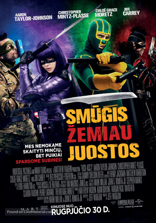 Kick-Ass 2 - Lithuanian Movie Poster