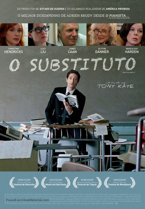 Detachment - Portuguese Movie Poster