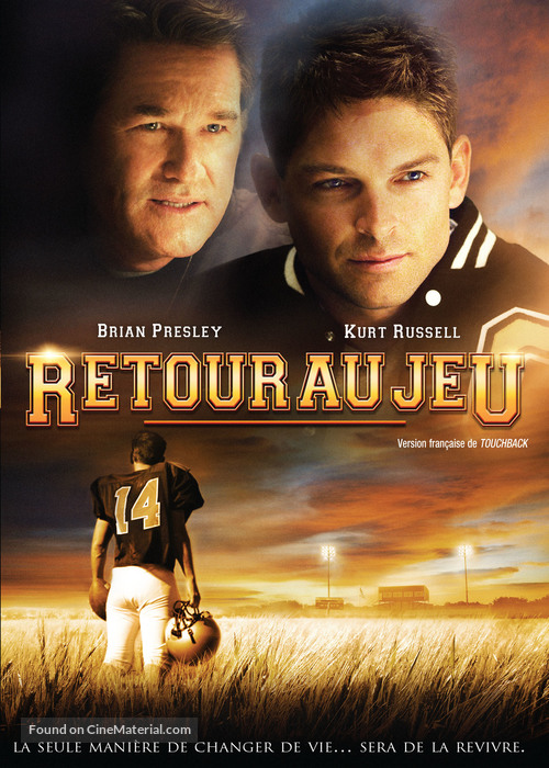 Touchback - Canadian DVD movie cover