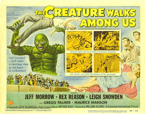 The Creature Walks Among Us - Movie Poster