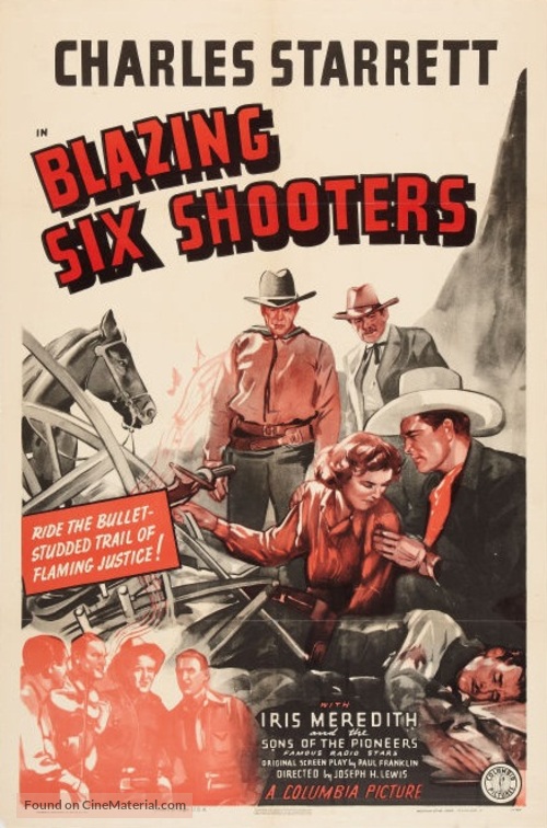 Blazing Six Shooters - Movie Poster