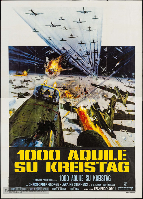 The Thousand Plane Raid - Italian Movie Poster