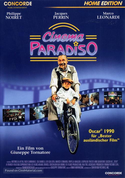 Nuovo cinema Paradiso - German Movie Cover