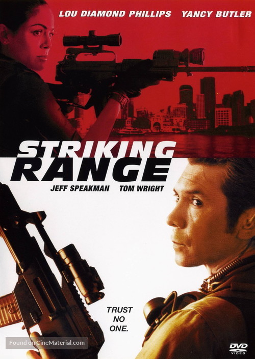 Striking Range - DVD movie cover