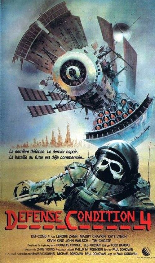 Def-Con 4 - French VHS movie cover