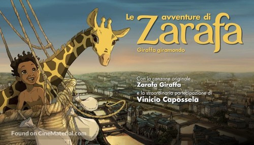 Zarafa - Italian Movie Poster