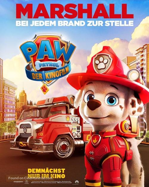 Paw Patrol: The Movie - German Movie Poster