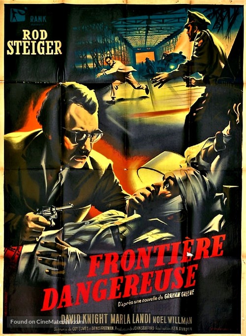 Across the Bridge - French Movie Poster