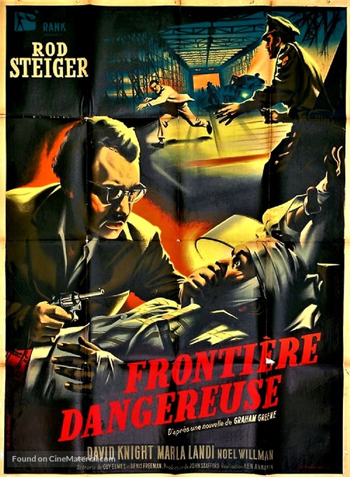 Across the Bridge - French Movie Poster