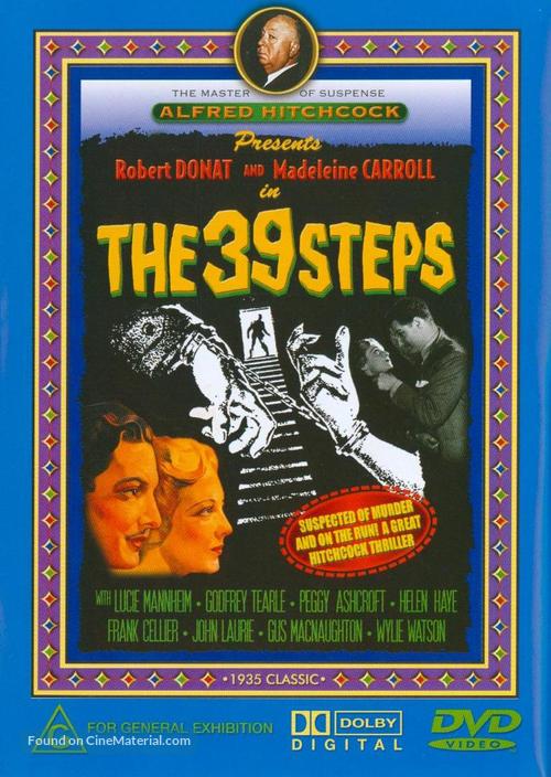 The 39 Steps - Australian DVD movie cover