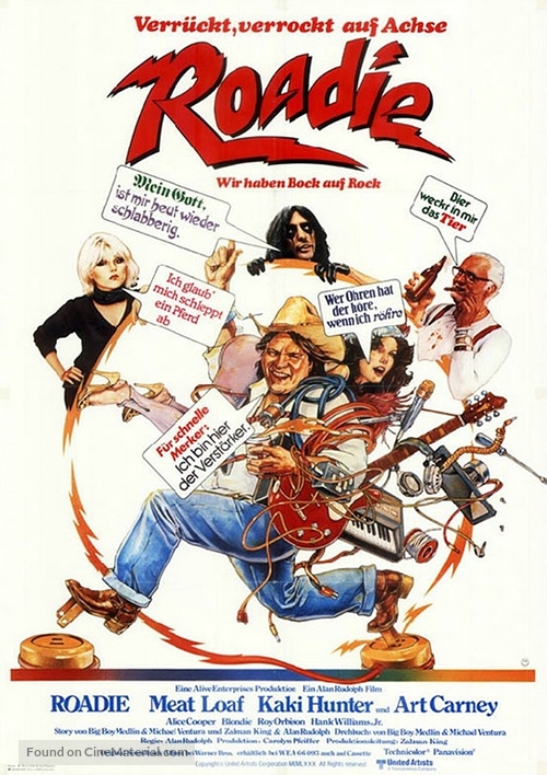 Roadie - German Movie Poster