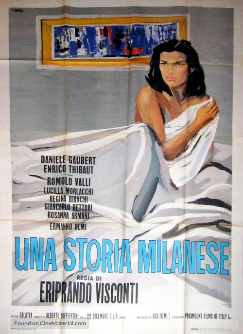 Una storia milanese - Italian Movie Poster