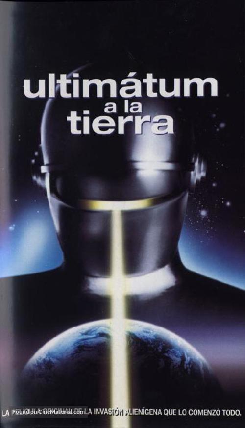 The Day the Earth Stood Still - Spanish Movie Cover