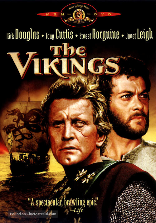 The Vikings - DVD movie cover