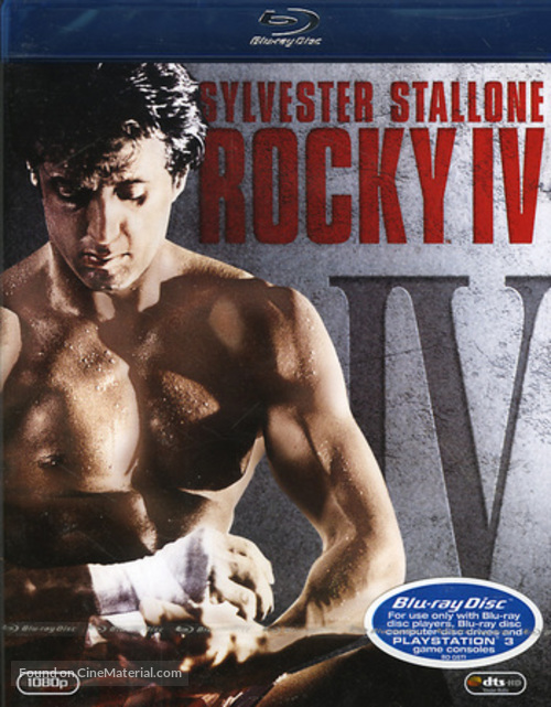 Rocky IV - Swedish Blu-Ray movie cover