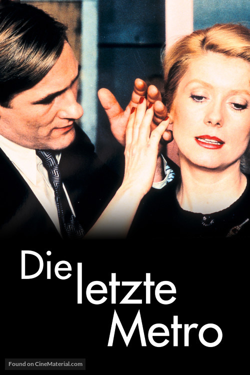 Le dernier m&eacute;tro - German Movie Cover