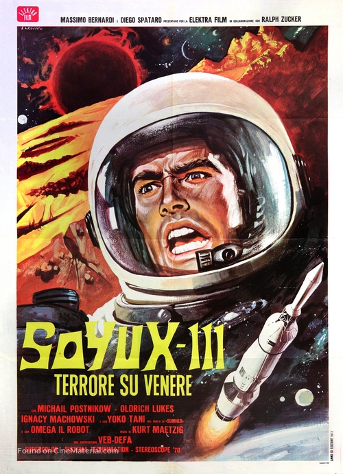 Der schweigende Stern - Italian Movie Poster