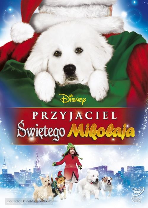 The Search for Santa Paws - Polish DVD movie cover