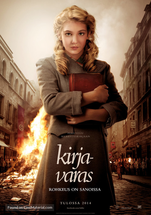 The Book Thief - Finnish Movie Poster