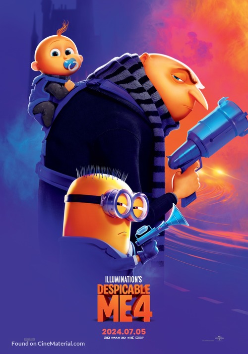 Despicable Me 4 - Mongolian Movie Poster